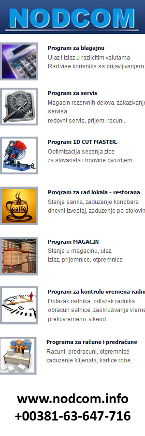 Oglas na sajtu REKLAMIRAJ SE!
