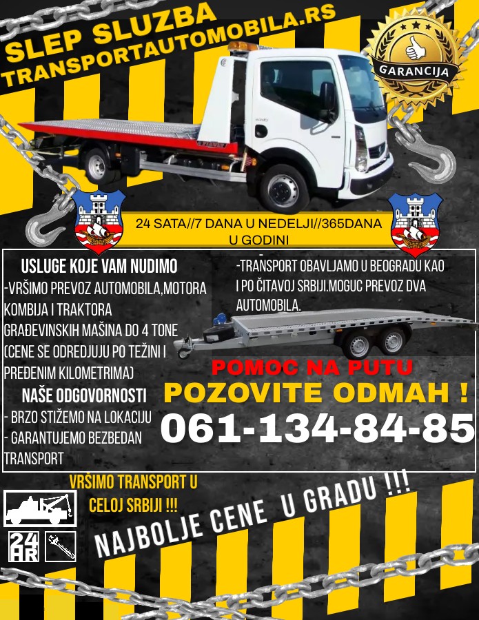 oglas na reklamiraj.se Šlep Služba